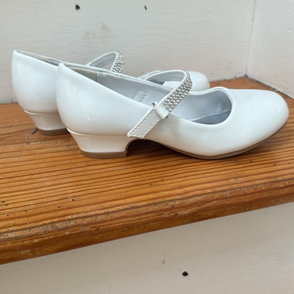Swea’ pea & Lilli white girls dress communion flower girl bling shoes size 12 - Picture 6 of 7